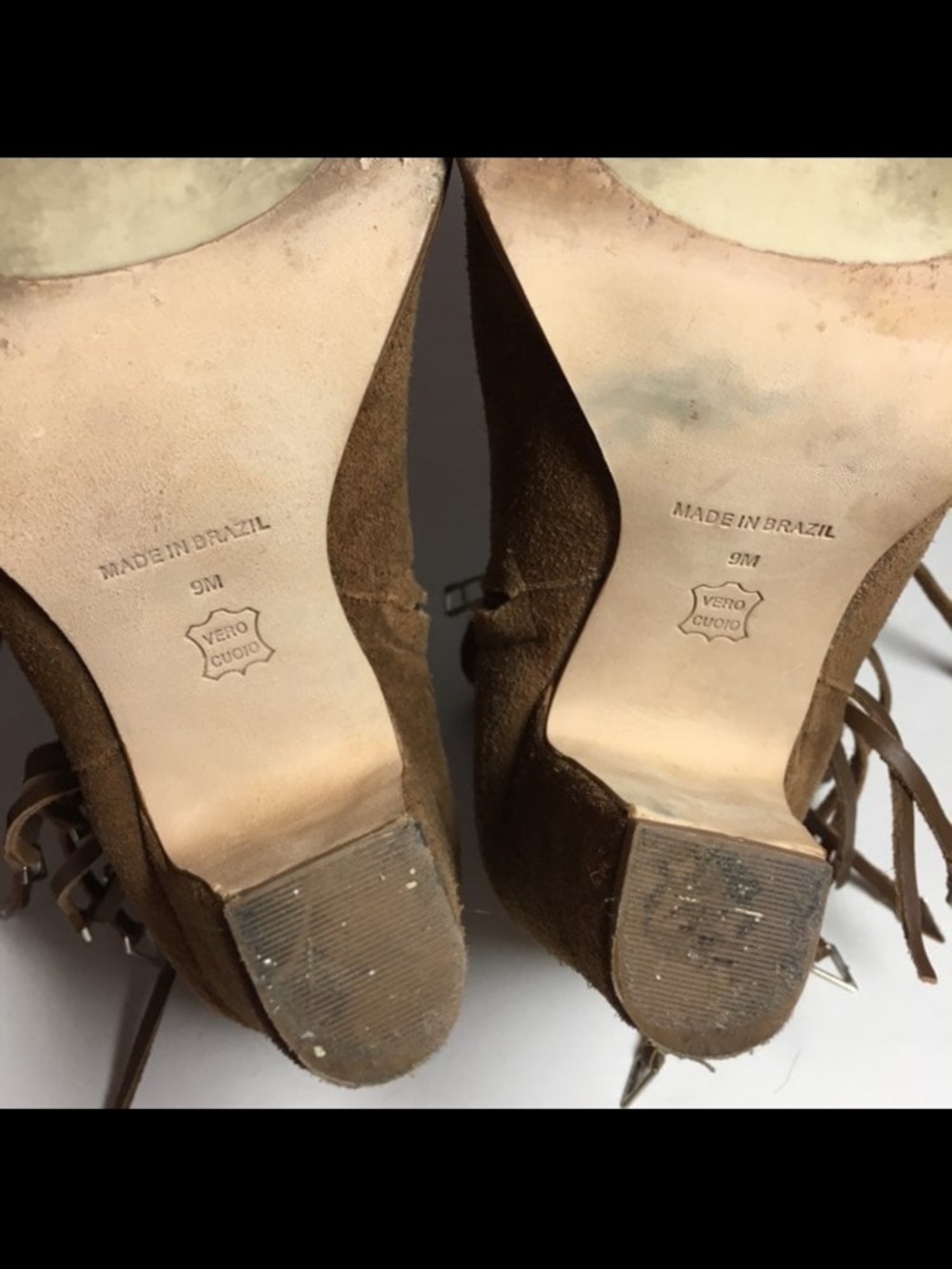 Kate Bosworth Matisse Free People Colab Emma All Leather Bootie Size 9 Tan Honey - Picture 6 of 7